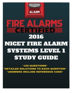 Books you will need to study for the NICET Fire Alarm Systems Level I Exam  - Fire Alarms Certified