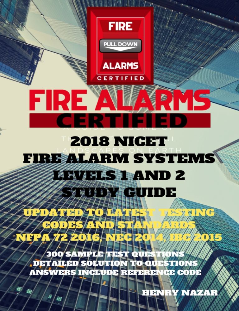 Nicet Level 3 Study Fire Alarm Zip